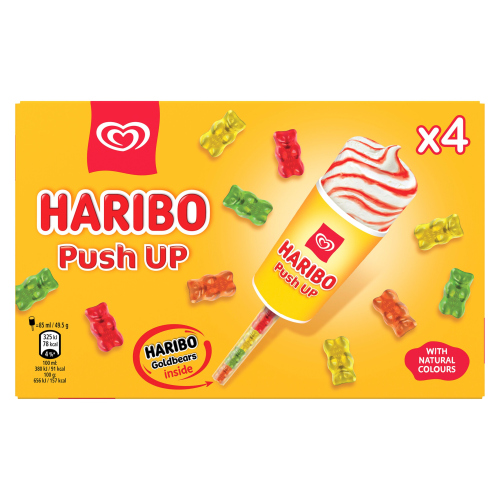 HARIBO PUSH-UP ICE CREAM 4X 85ML