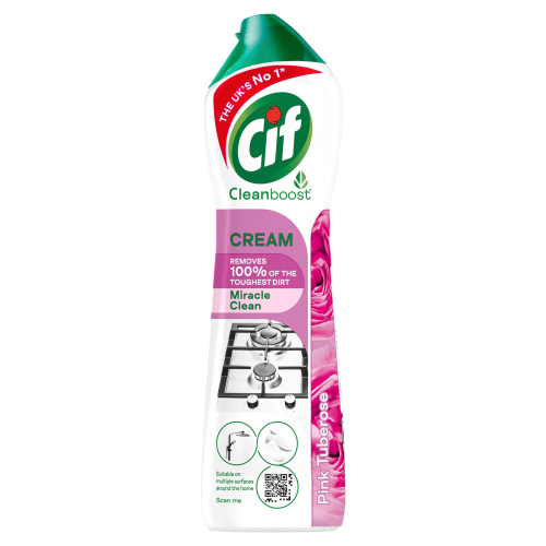 CIF CREAM CLEANER PINK TUBEROSE 500ML