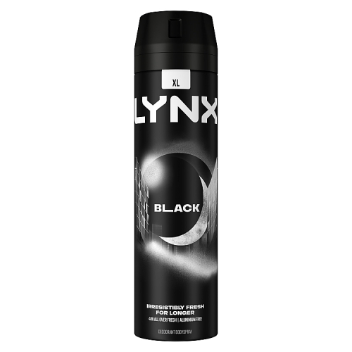 LYNX BODY SPRAY BLACK 200ML