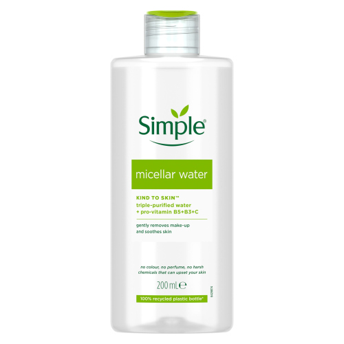 SIMPLE KIND TO SKIN MICELLAR CLEANSING WATER 200ML