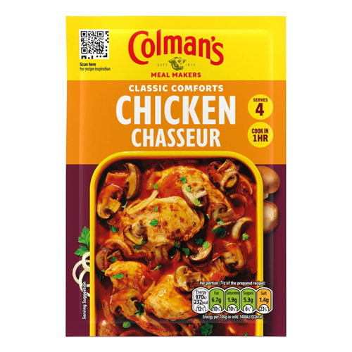 COLMAN'S CHICKEN CHASSEUR RECIPE MIX 43G