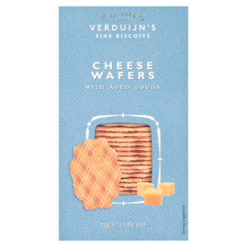 VERDUIJN'S CHEESE WAFERS 75G