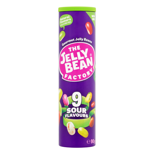 JELLY BEAN FACTORY SOURS TUBE 90G