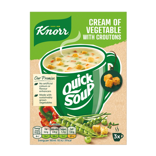 KNORR QUICKSOUP VEGETABLE 51G