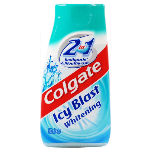 COLGATE TOOTHPASTE 2IN1 ICY BLAST 100ML