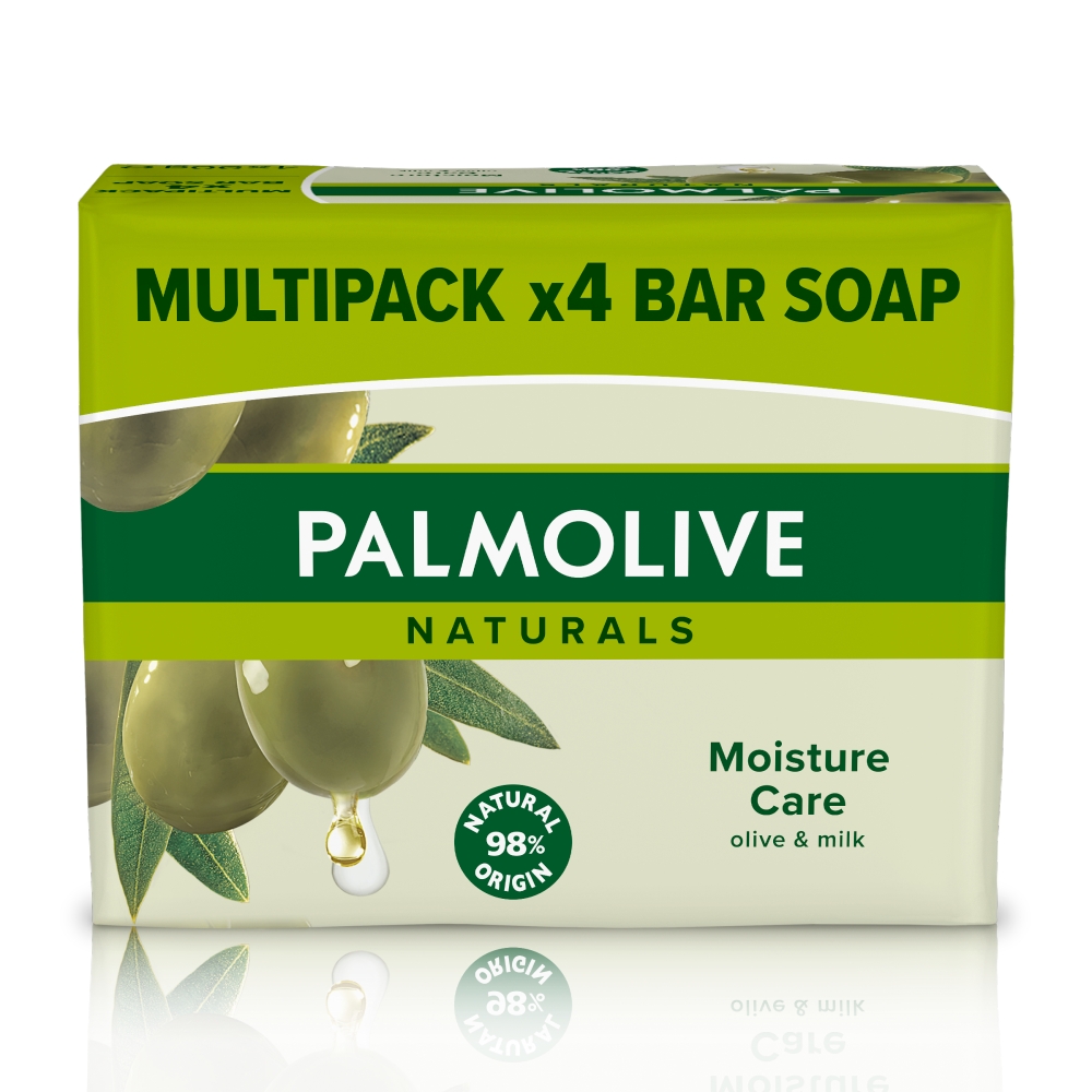 PALMOLIVE BAR SOAP MOISTURE CARE 4PK 90G