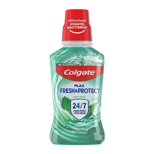 COLGATE MOUTH RINSE PLAX SOFT GREEN 250ML