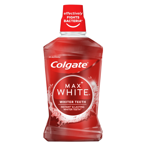 COLGATE MOUTH RINSE MAX WHITE 500ML