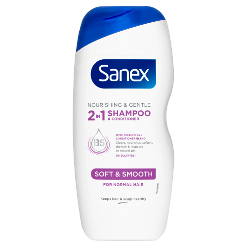 SANEX SHAMPOO 2IN1 250ML