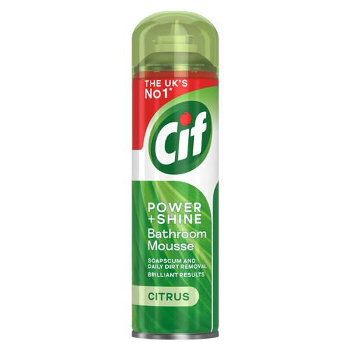 CIF BATHROOM MOUSSE CITRUS BURST 500ML