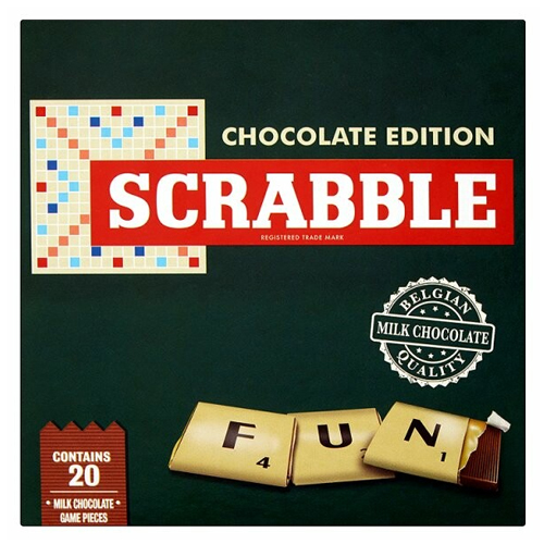 GAMES FOR MOTION SMALL SCRABBLE WITH CHOCOLATE PIECES 90G