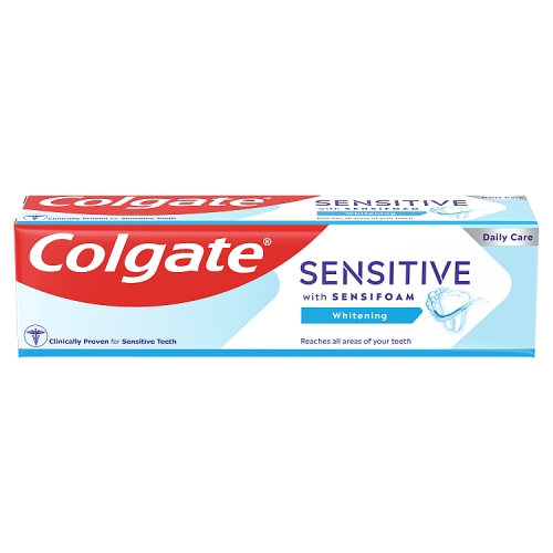 COLGATE TOOTHPASTE SENSITIVE FOAM WHITENING 75ML