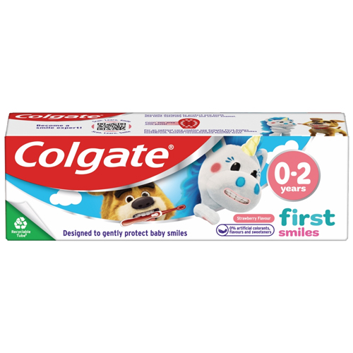 COLGATE TOOTHPASTE KIDS STRAWBERRY 0-2 YEARS 50ML