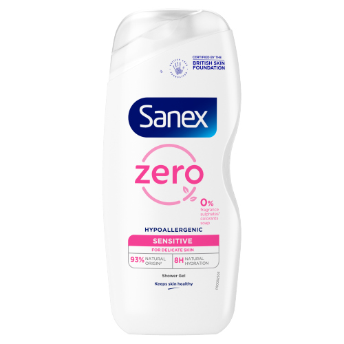 SANEX SHOWER GEL ZERO% SENSITIVE 225ML