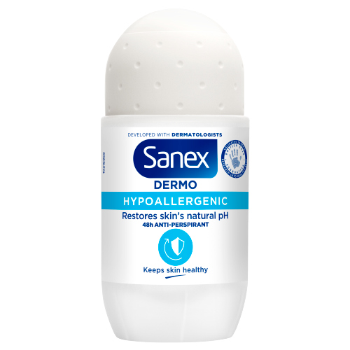 SANEX DEODORANT ROLL ON DERMO HYPOALLERGENIC 50ML