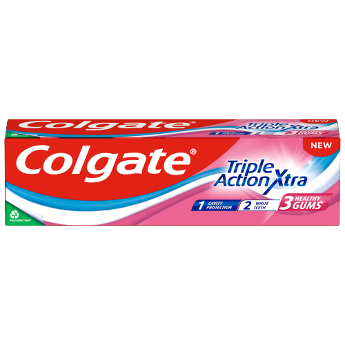COLGATE TOOTHPASTE TRIPLE ACTION XTRA HEALTHY GUMS 125ML