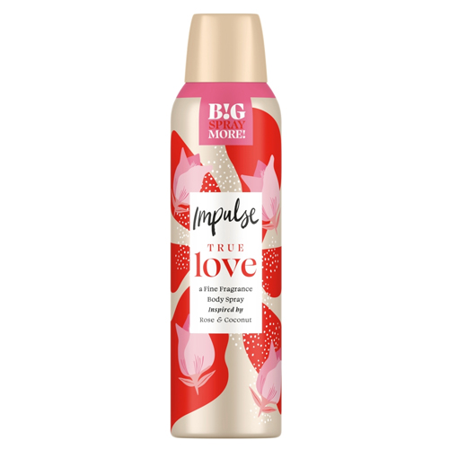 IMPULSE BODY SPRAY TRUE LOVE 150ML
