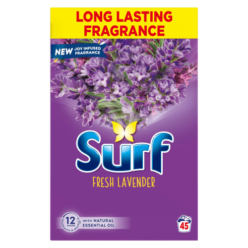 SURF WASHING POWDER FRESH LAVENDER 45 WASHES 2.25KG