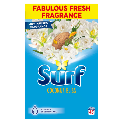 SURF COCONUT BLISS WASHING POWDER 45 WASHES 2.25KG