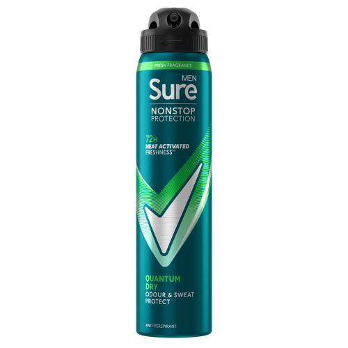 SURE MEN APA NON STOP QUANTUM DRY 250ML