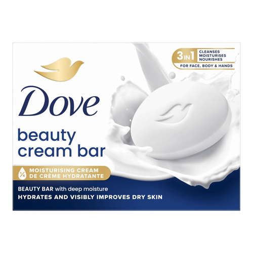 DOVE BEAUTY CREAM BAR ORIGINAL 6PK 90G