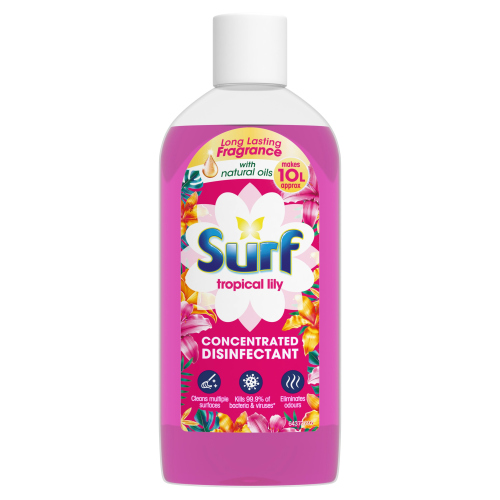 SURF DISINFECTANT LIQUID TROPICAL LILY 240ML