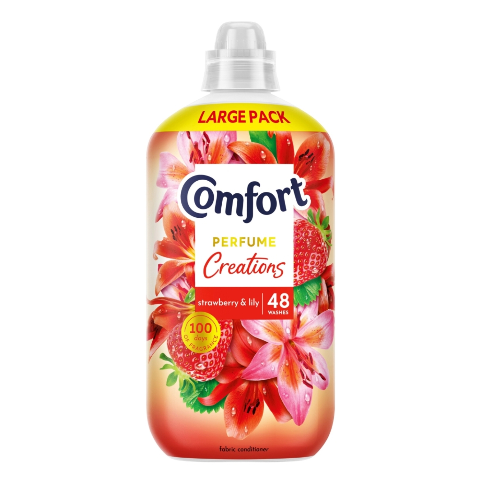 COMFORT FABRIC CONDITIONER 48W STRAWBERRY 1.4L