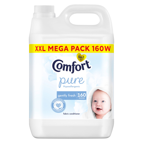 COMFORT PURE FABRIC CONDITIONER 160 WASHES 4.8L