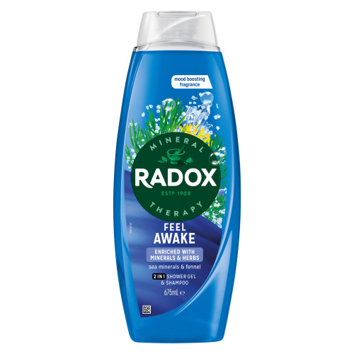 RADOX SHOWER GEL FEEL AWAKE 675ML