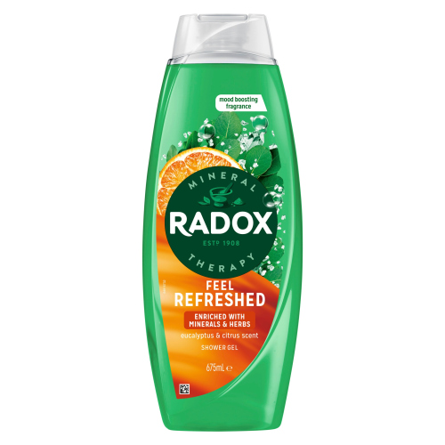 RADOX SHOWER GEL FEEL REFRESHED 675ML