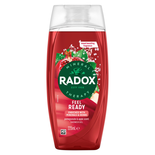 RADOX MINERAL THERAPY FEEL READY SHOWER GEL 225ML