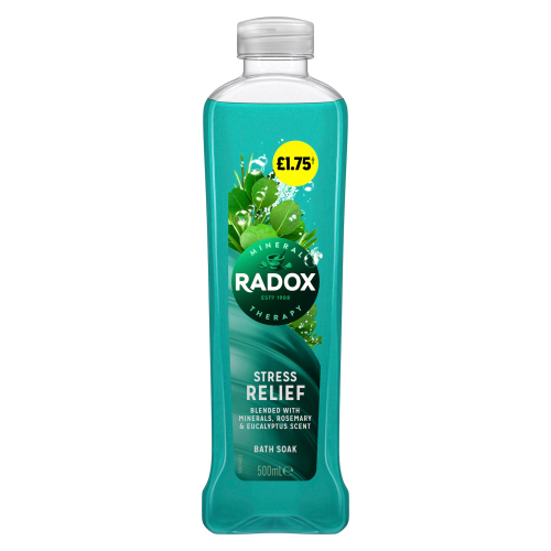 RADOX BATH STRESS RELIEF PMP £1.75 500ML