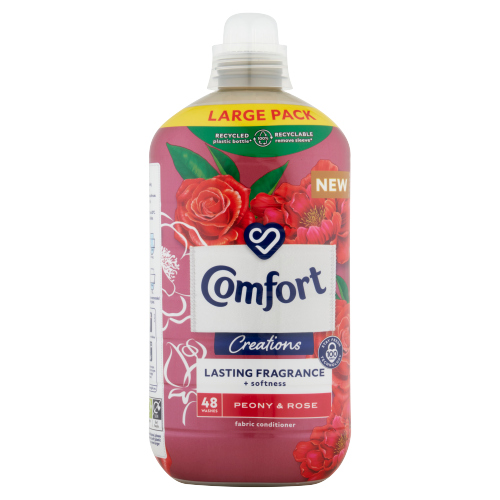 COMFORT FABRIC CONDITIONER 48W PEONY & ROSE 1.4L