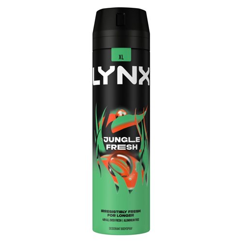 LYNX BODY SPRAY JUNGLE FRESH 200ML