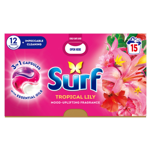 SURF CAPSULES TROPICAL LILY 15W