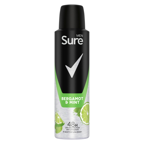 SURE MEN APA BERGAMOT MINT 150ML