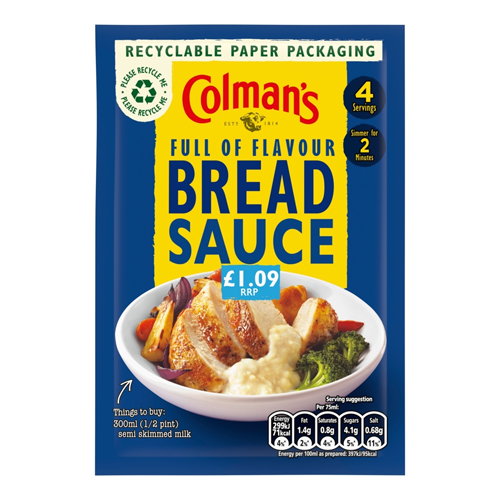COLMAN'S BREAD PMP £1.09 40G