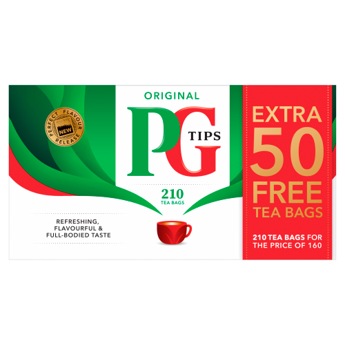 PG TIPS ORIGINAL 210S