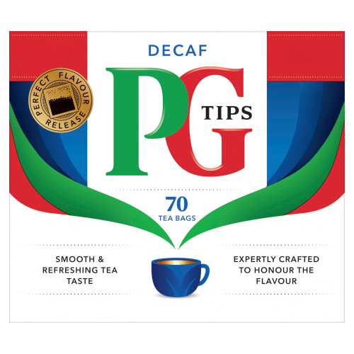 PG TIPS DECAF PMP £3.29 203G