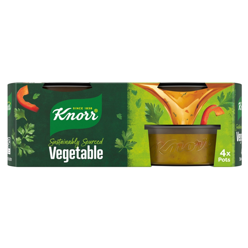 KNORR VEGETABLE STOCK POT  4S 28G