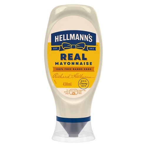 HELLMANN'S REAL MAYONNAISE 430ML