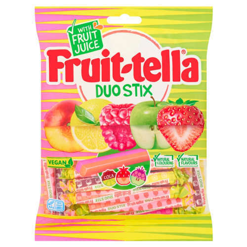 FRUIT-TELLA DUO STIX BAG 160G