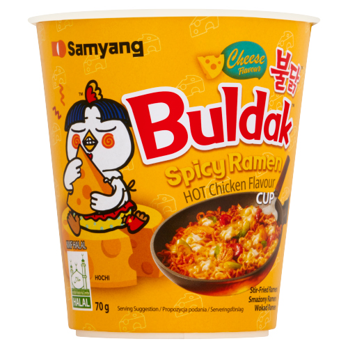 SAMYANG CHEESE BULDAK HOT CHICKEN CUP 70G