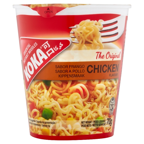KOKA NOODLE CUP CHICKEN 70G