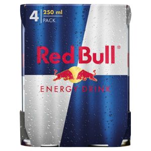 RED BULL ENERGY 4PK 250ML