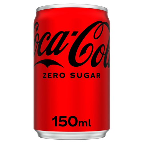COKE ZERO SUGAR CAN 24X 150ML