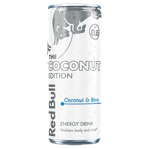 RED BULL ENERGY COCONUT EDITION PMP £1.65 250ML
