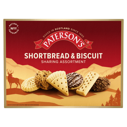 PATERSON'S SHORTBREAD & BISCUIT ASSORTMENT 400G