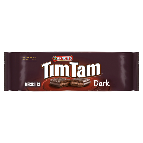 TIM TAM DARK BISCUITS 163G