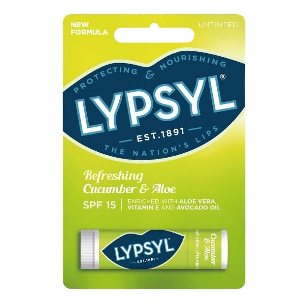 LYPSYL CUCUMBER & ALOE CARDED 9 STICK
